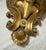 Large Antique Ornate Carved Italian Gilt Wood Cherub Wall Sconce Fixtures - a Pair For Sale - Image 16 of 18