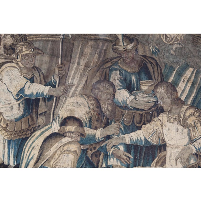 Large Aubusson Tapestry, 1650 For Sale - Image 6 of 16