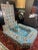Spanish 1920's All Original Malibu Tile Fountain With Gladding McBean Woman Spitter For Sale - Image 3 of 13
