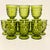 1960s Vintage Boho Chic Americana Indiana Glass Whitehall Pitcher & Glassware Set - 17 Pieces For Sale - Image 14 of 17