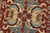 Suzani Runner 2’6” X 9’10” Red Wool Traditional Hand-Knotted Oriental Rug For Sale - Image 4 of 14