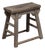 Chinese Rustic Elm Stool, 1800s For Sale