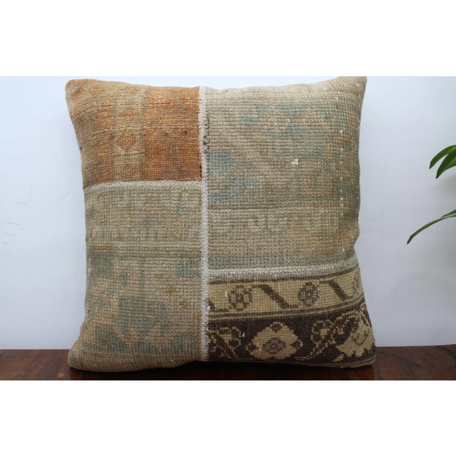 Turkish Decorative Pillow Cover - 19.5"x20.5" For Sale In Raleigh - Image 6 of 11