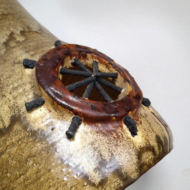 1970s Vintage Ceramic Pendant Lamp For Sale - Image 5 of 6