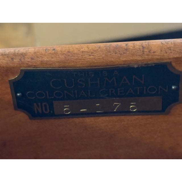 Wood Cushman Colonial Creations Solid Maple Marlboro Buffet Server Cabinet #5-175 Mid-Century For Sale - Image 7 of 9