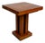 Art Deco Modernist Oak Pedestal Table, France, 1930s For Sale