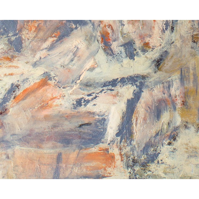 1955 Oil on Board Abstract Painting by Charles Cajori For Sale - Image 4 of 8