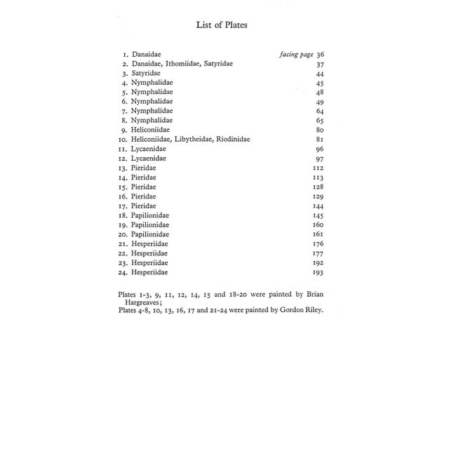 "A Field Guide to the Butterflies of the West Indies" 1975 Riley, Norman D. For Sale In New York - Image 6 of 12