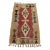 1990s Rustic Beige Hand Knotted Kilim For Sale