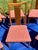 1970s Thomasville "Bryn Mawr" Walnut High-Back Dining Chairs in Knoll Luxe Tempest Bouclé - Set of 6 (2 Arm, 4 Side) 1975 For Sale - Image 5 of 18