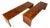 Set of Two (2) Substantial Handmade Minimalist MCM Custom-Made Studio / Gallery Benches in Walnut, Usa, C. 1980s For Sale