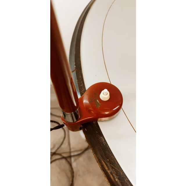 Study Table Lamp with Clamp and Ignition at the Base, in Very Good conditions. Designed 1950 to 1959 European Plug (up to...