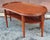 1940s Merman Regency Style Mahogany Six-Leg Tiered Kidney Coffee Table, Circa 1940s For Sale - Image 5 of 12