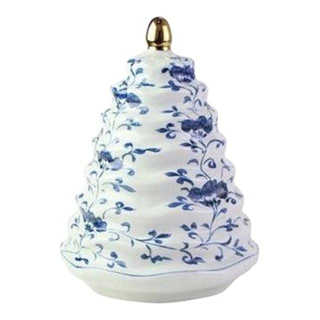 Floral Porcelain Tree, 10" For Sale