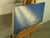 Early 21st Century Abstract Textured Painting of Sailboats on Lake Michigan For Sale - Image 5 of 8