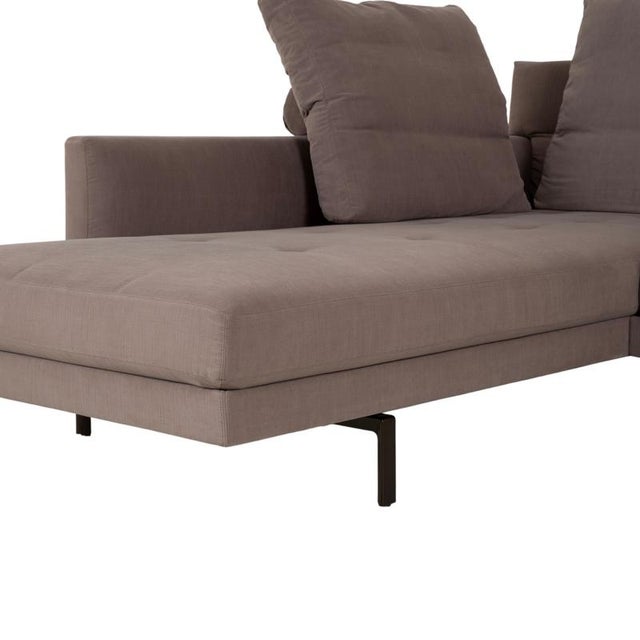 Textile Gordon Corner Sofa in Grey Fabric from Walter Knoll / Wilhelm Knoll For Sale - Image 7 of 15