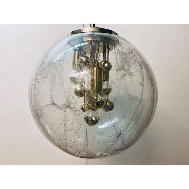 Mid-Century Modern Pendant Light Lamp by Ger Furth for Doria Leuchten, in Very Good conditions. Designed 1960 to 1969 This...