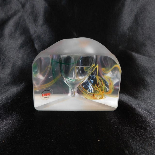 1960s 1960s Sabina Romanov Art Glass Perfume Bottle From Poland For Sale - Image 5 of 12