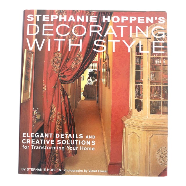 Stephanie Hoppen’s Decorating With Style Book Hardcover For Sale