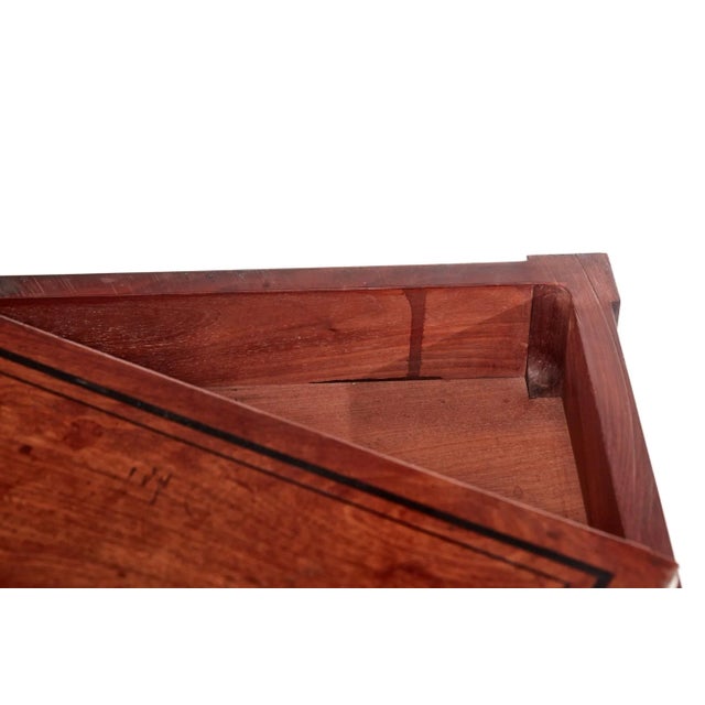 Antique George III Mahogany Card Table For Sale - Image 10 of 12