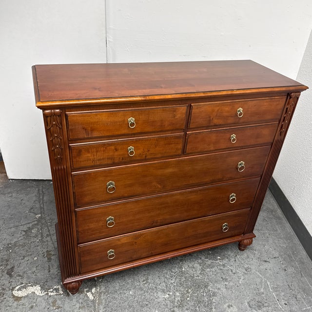Ethan Allen Dawson Tall Dresser For Sale - Image 12 of 12