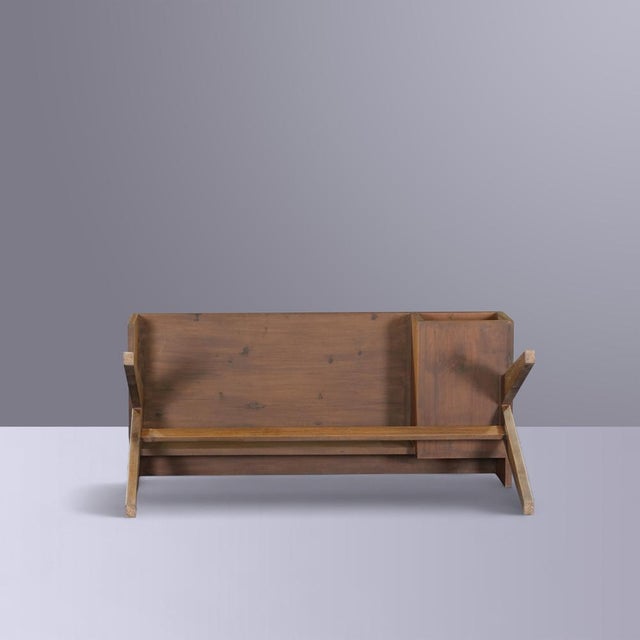 Mid-Century Modern PJ-BU-08-B Student Desk by Pierre Jeanneret, 1960s For Sale - Image 9 of 10