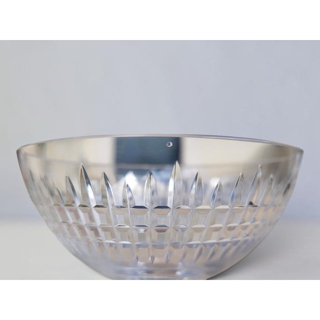 Antique Crystal Champagne Glasses with Nancy Pattern from Baccarat, 1890s, Set of 6 For Sale - Image 10 of 12
