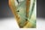Beautiful, striking, Vintage Mid-Century Hollywood Regency Brass & Glass Lighted mirrored back Curio Cabinet in great...