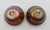 Circa 1910 American Set of Four Quezel Iridescent Gold Art Glass Finger Bowls and Undertrays For Sale - Image 13 of 13