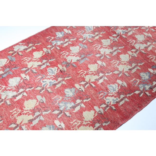 Vintage Anatolian Tribal Rug – Red Ground With Symbolic Motifs For Sale - Image 10 of 15