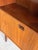 Rosewood Bookcase With Drop Down Storage Door Denmark 1960s For Sale - Image 9 of 10