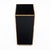 Black Vintage French Pair of Leather Covered Filing Cabinets, Casters For Sale - Image 8 of 10