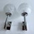 Mid-Century Modern Vintage Space Age Glass Sconces from Doria, 1960s, Set of 2 For Sale - Image 3 of 9