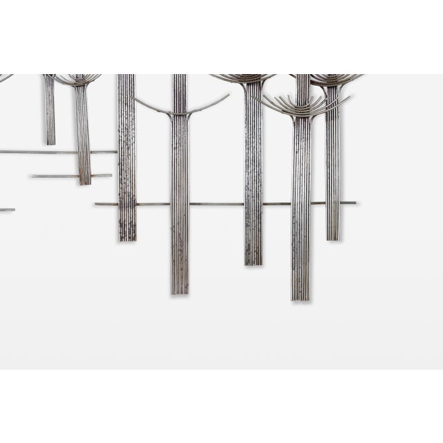Vintage “Forest” Metal Wall Sculpture by Curtis Jere For Sale In Los Angeles - Image 6 of 9