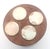 Vintage Carved and Lathed Wood Cylinder Bowl For Sale - Image 12 of 12