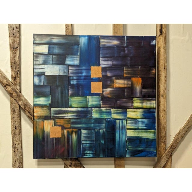 L. Zantopp, Organic Brickwork, 21st Century, Paint For Sale - Image 13 of 13