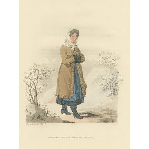 A Countrywoman of Upper Carniola, Slovenia, Eastern Europe, 1804, Print For Sale - Image 3 of 5