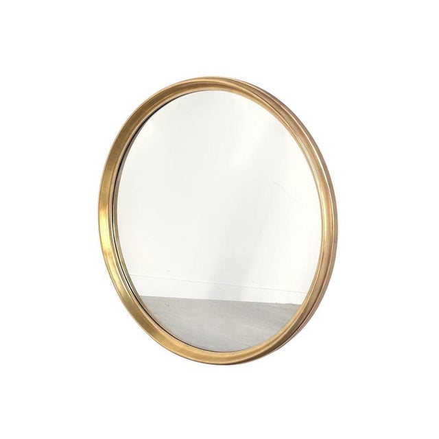 Large Round Mirror, 1960s For Sale - Image 9 of 9