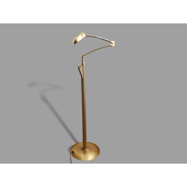 Vintage Adjustable Swing Arm Floor Lamp, 1970s For Sale - Image 18 of 18