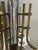 5-Light Chandelier in White and Amber Shaded Glass, 1976 For Sale - Image 10 of 11