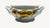 Vintage Walbrzych Poland Gold Rococo Covered Vegetable Bowl Tureen 8" W/Lid For Sale - Image 4 of 7