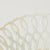 An incredible fine porcelain footed basket with lattice and lion paw details. Has one small chip and a couple of hairline...