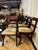 Up for your consideration is a beautiful vintage collection of mid century modern wooden dining chairs with yellow...