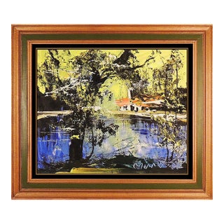 Late 20th Century At Home on the Bayou, Morris Katz For Sale