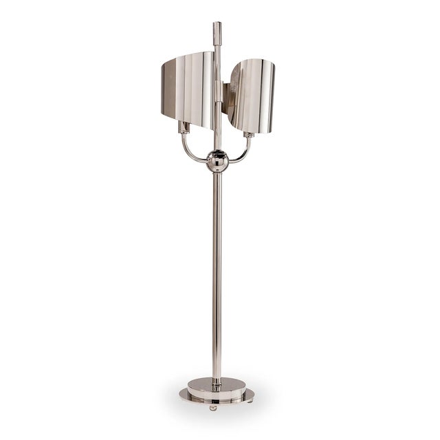 2020s Quinton Nickel Lamp For Sale - Image 5 of 8