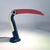 Plastic Blue & Pink Toucan Lamp by H.T. Huang for Huanglite, 1980s For Sale - Image 7 of 7