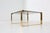 Mid-Century Modern Coffee Table with Gold-Plated Base and Glass Top, 1970s For Sale - Image 9 of 13