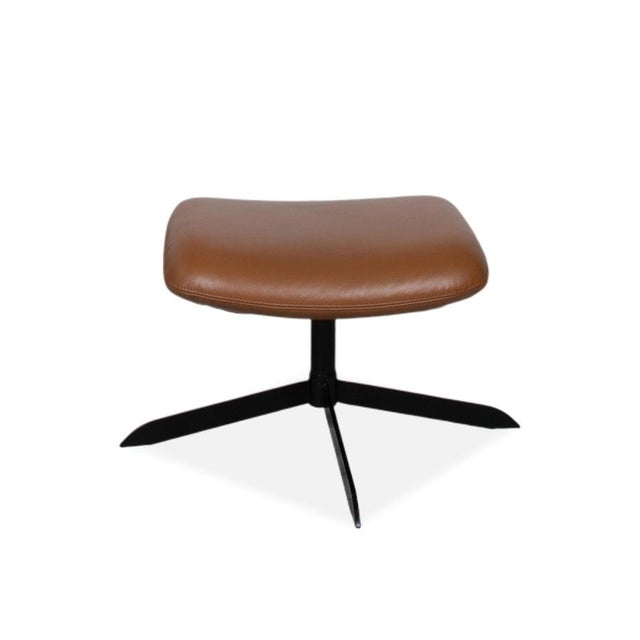 Set of Leather Solo Armchair and Ottoman with Manual Function from Bolia For Sale - Image 15 of 17