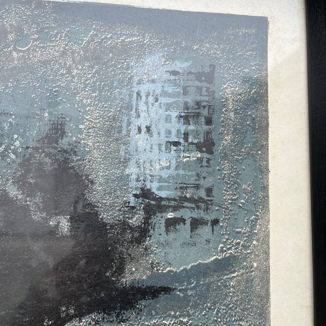 Renzo Vespignani "The Train" Framed Numbered and Hand Signed Lithograph, 1962 For Sale - Image 12 of 16