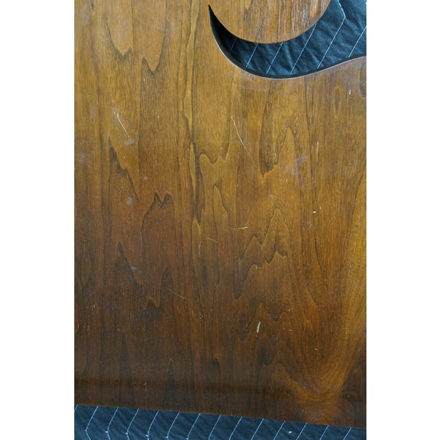 Antique Early American Colonial Style Mahogany 4 Post Acorn Finial Full Size Bed For Sale - Image 15 of 18